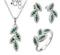 Luxury Zircon Clover Jewelry